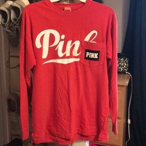 Pink Long Sleeve Shirt